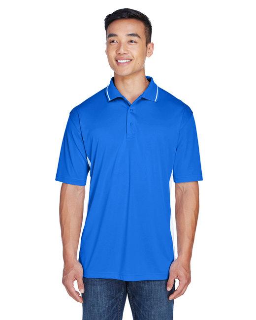 8406 UltraClub Men's Cool & Dry Sport Two-Tone Polo