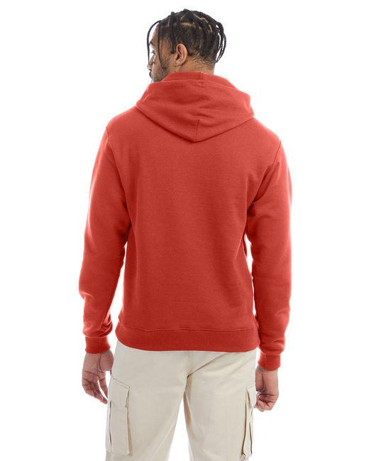 s700-champion-adult-powerblend-pullover-hooded-sweatshirt - red-river-clay