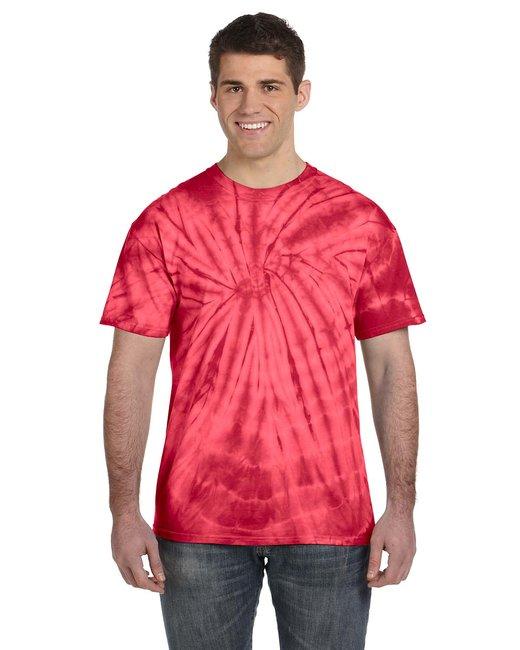 CD101 Tie-Dye Adult 5.4 oz. 100% Cotton Spider T-Shirt